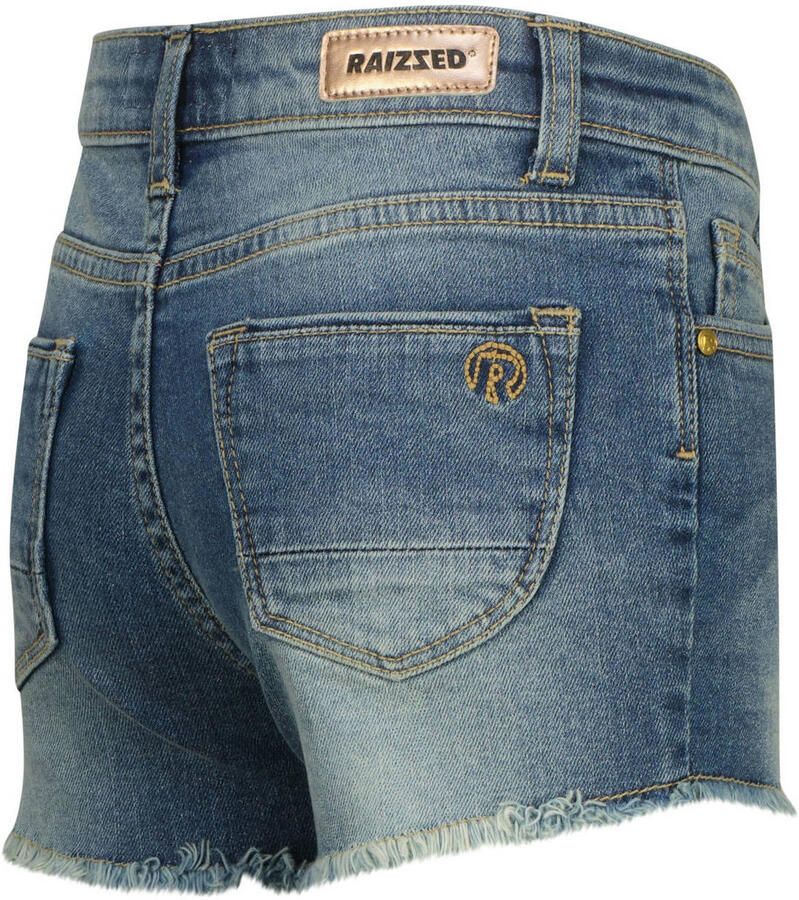 Raizzed regular waist short medium blue denim - Foto 5