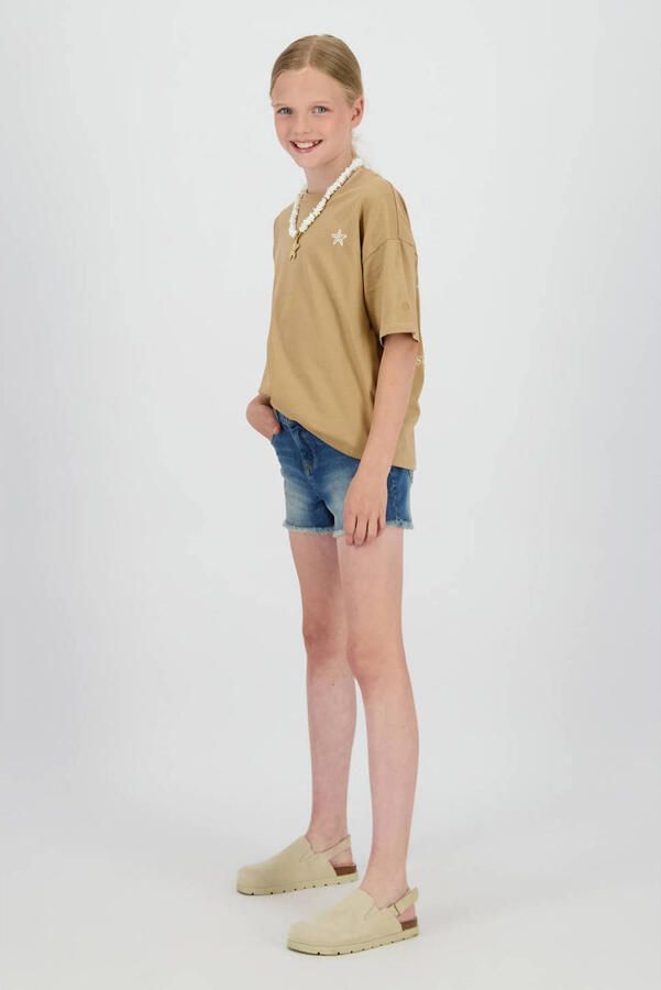 Raizzed regular waist short medium blue denim - Foto 6
