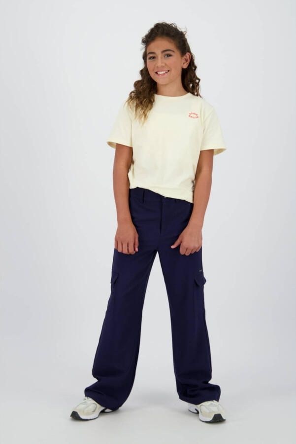 Raizzed relaxed cargo broek donkerblauw