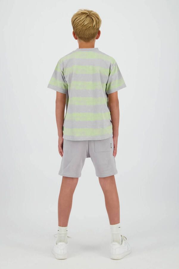 Raizzed relaxed regular waist sweatshort lichtgrijs - Foto 3