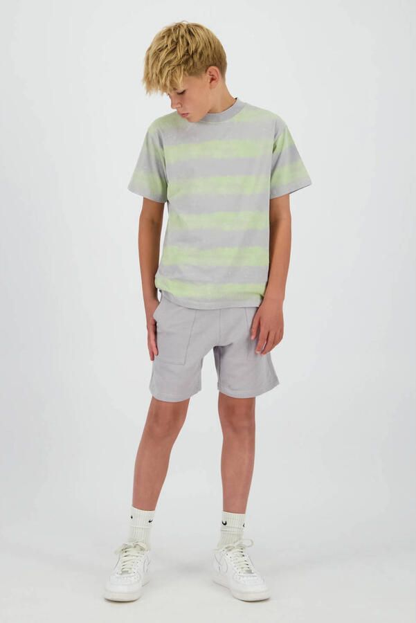 Raizzed relaxed regular waist sweatshort lichtgrijs