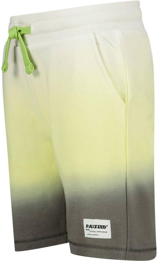 Raizzed relaxed sweatshort limegroen - Foto 3