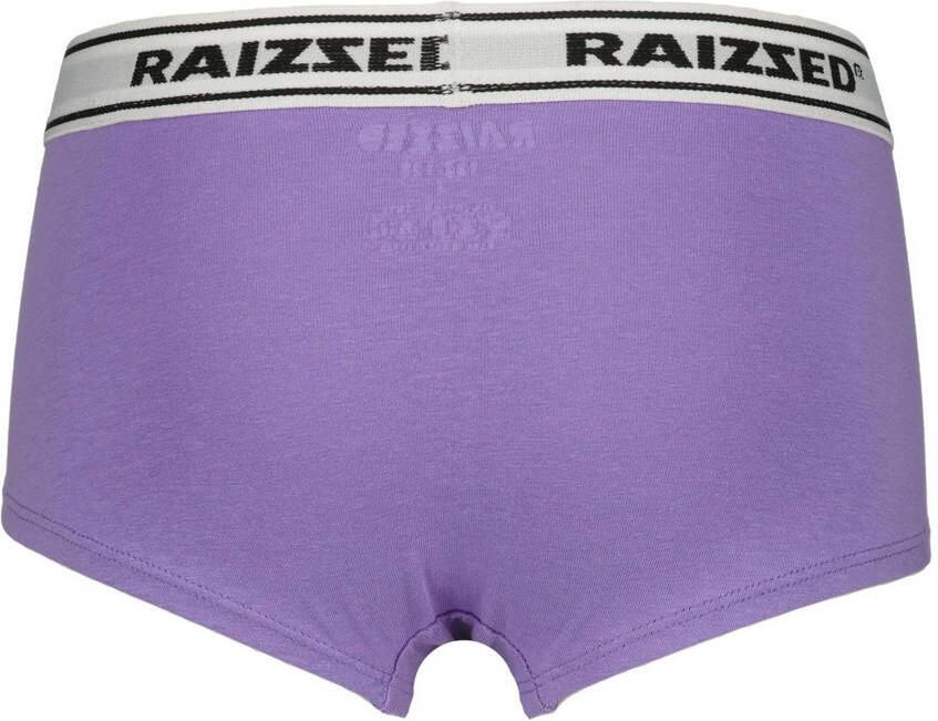 Raizzed short Nora set van 3 zwart grijs melange lila Slip Meisjes Stretchkatoen 110 116