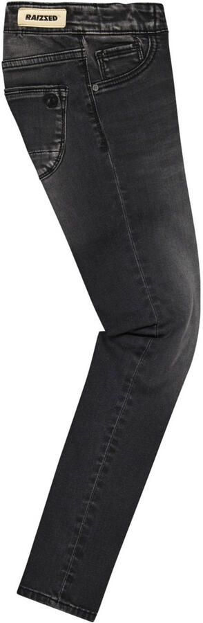 Raizzed skinny jeans zwart Meisjes Stretchdenim Effen 128