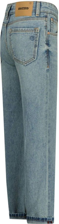 Raizzed straight fit regular waist jeans light blue denim
