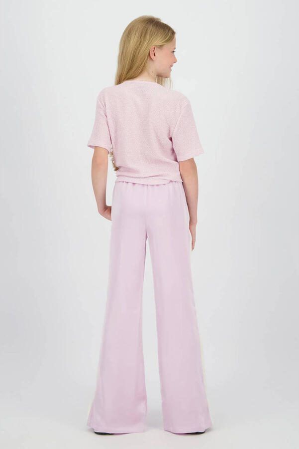 Raizzed straight regular waist casual broek lila - Foto 2