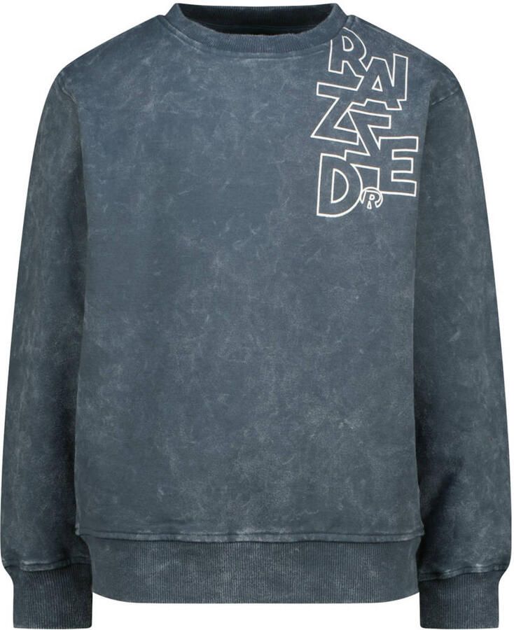 Raizzed sweater blauw