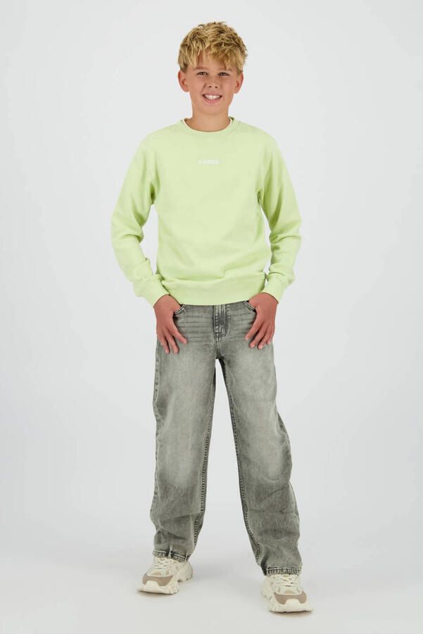 Raizzed sweater limegroen