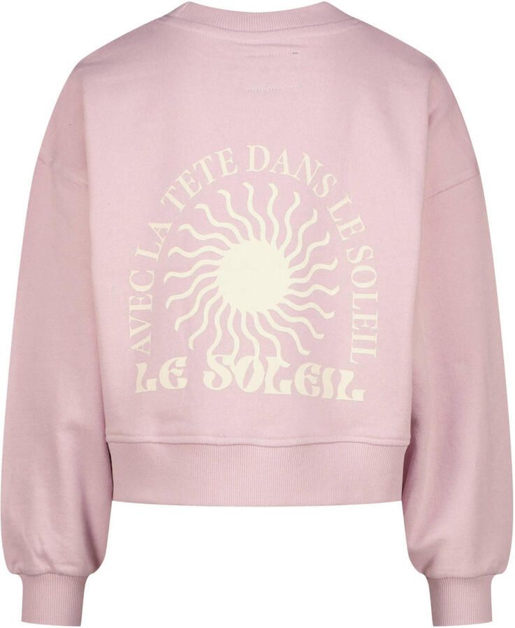 Raizzed sweater met backprint roze - Foto 2