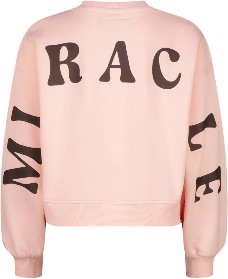 Raizzed sweater met logo roze - Foto 2