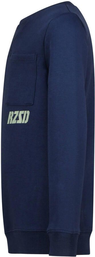 Raizzed sweater Naxos met printopdruk donkerblauw zachtgroen Printopdruk 104 - Foto 3
