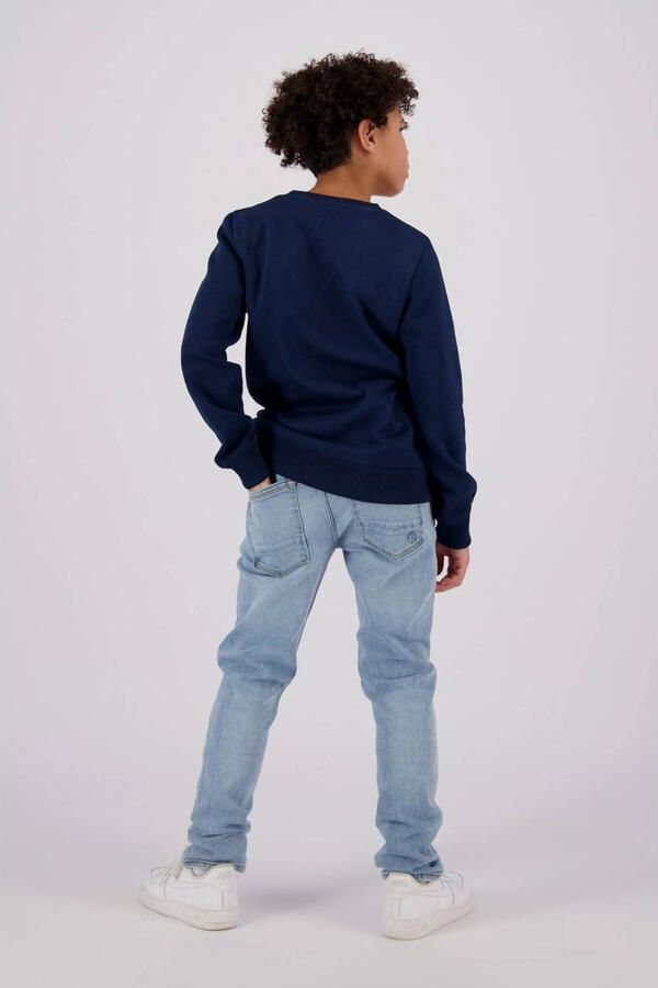 Raizzed sweater Naxos met printopdruk donkerblauw zachtgroen Printopdruk 104 - Foto 2