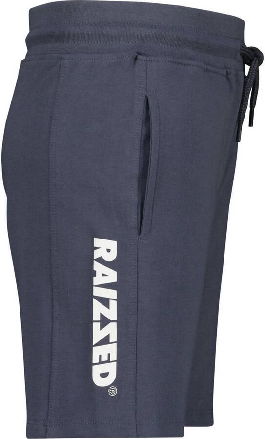 Raizzed sweatshort Djordy met logo donkerblauw Korte broek Logo 128 - Foto 2