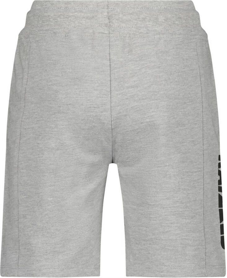 Raizzed sweatshort Djordy met logo grijs melange Korte broek Logo 128 - Foto 2