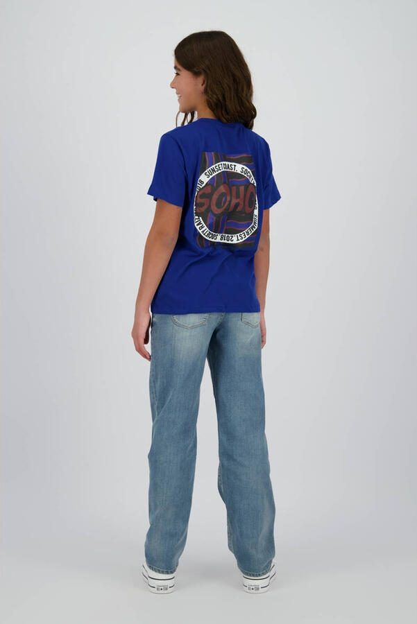 Raizzed T-shirt blauw Meisjes Katoen Ronde hals Backprint - Foto 2