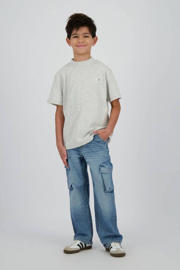 Raizzed loose fit cargo jeans medium blue denim - Foto 5