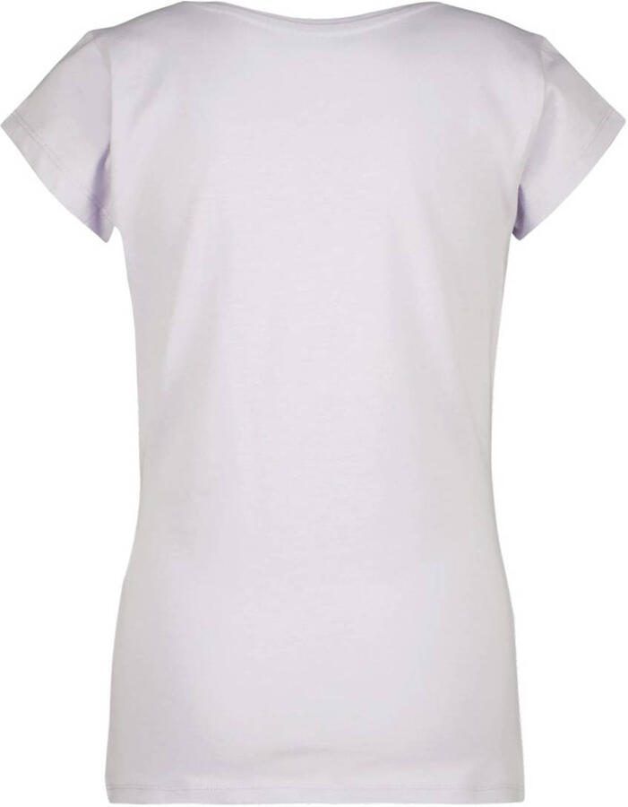 Raizzed T-shirt Lize zachtlila Paars Meisjes Katoen Ronde hals Effen 128