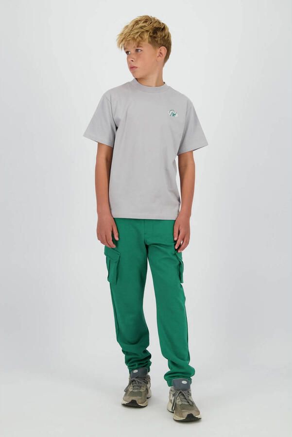 Raizzed T-shirt met backprint grijs