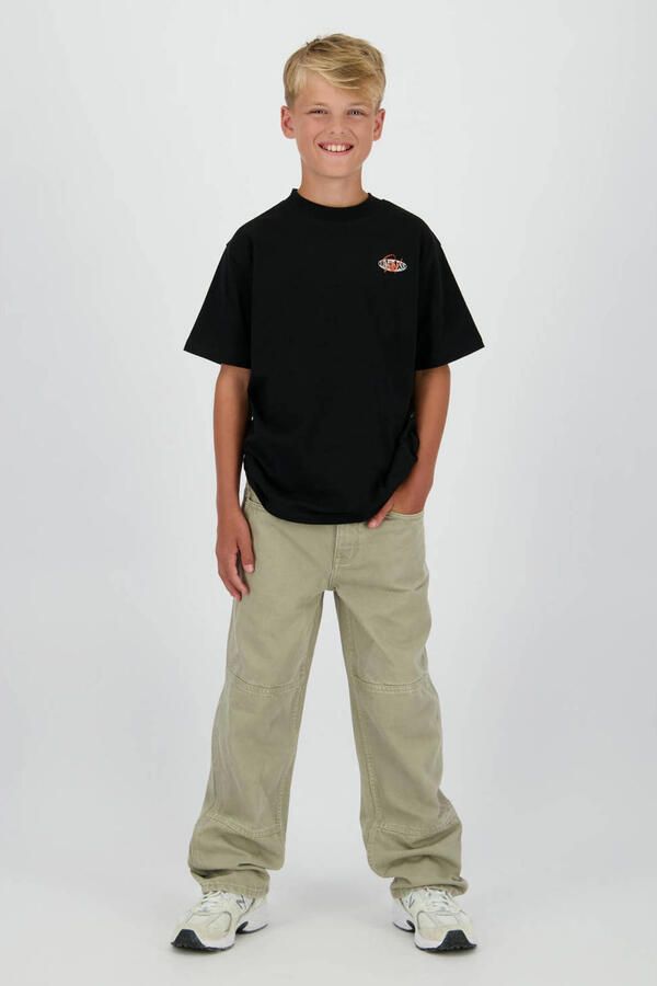Raizzed T-shirt met backprint zwart