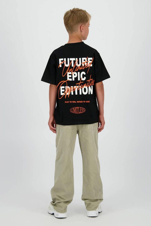 Raizzed T-shirt met backprint zwart - Foto 2