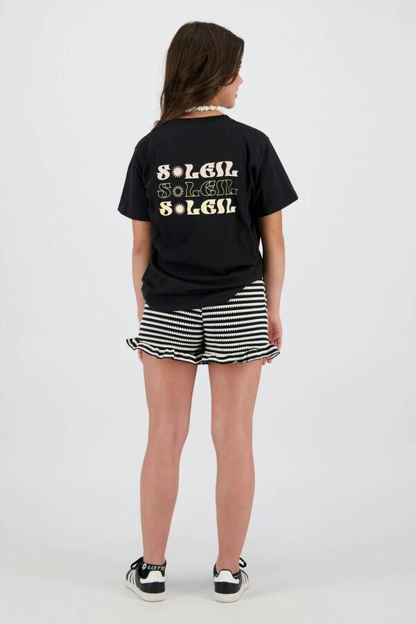 Raizzed T-shirt met backprint zwart - Foto 3