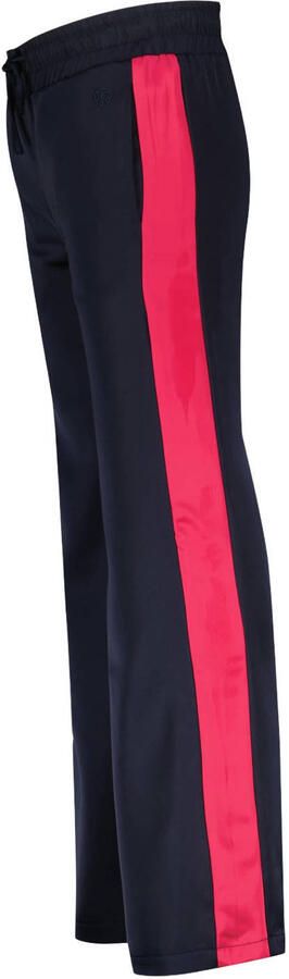 Raizzed wide leg casual broek donkerblauw - Foto 3