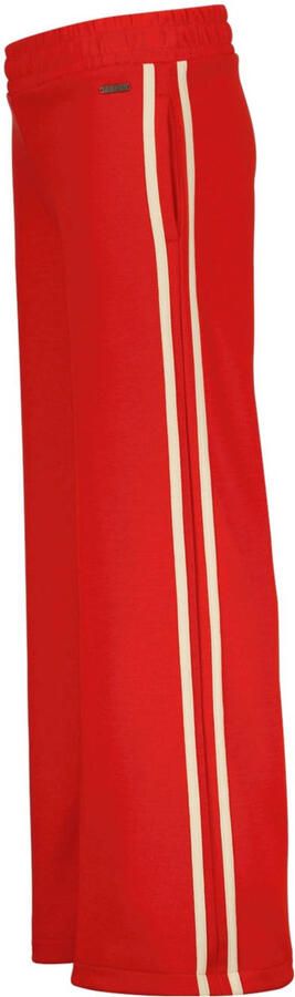 Raizzed wide leg casual broek rood - Foto 3