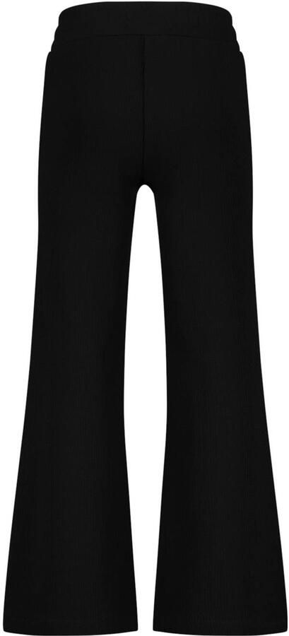 Raizzed wide leg casual broek zwart