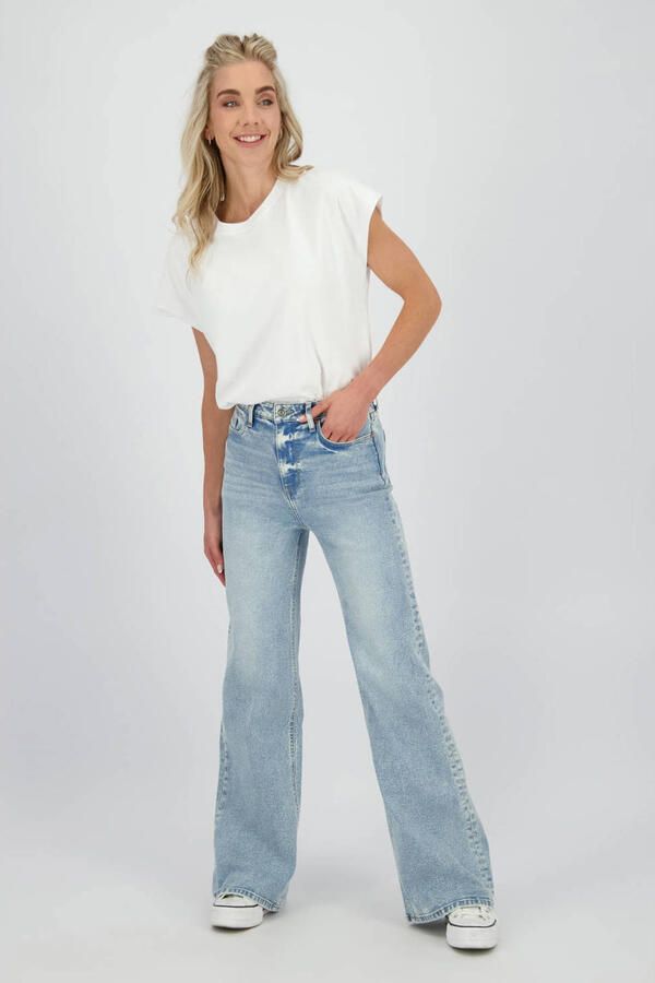 Raizzed wide leg jeans medium blue denim