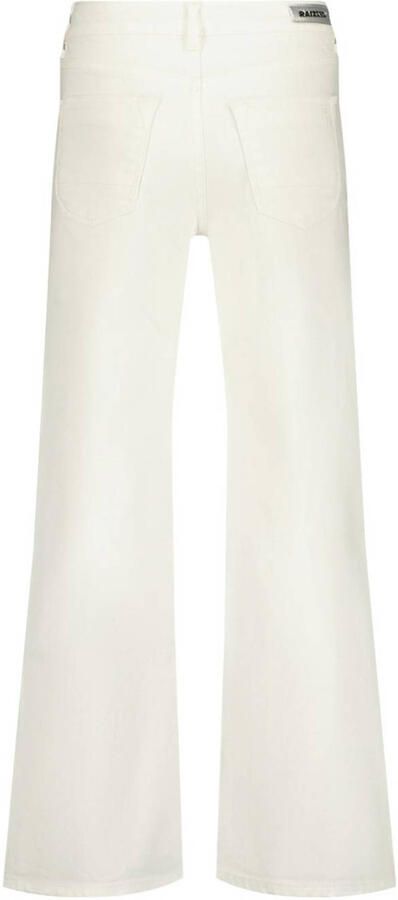 Raizzed wide leg jeans Mississippi white Wit Meisjes Stretchdenim Effen 134