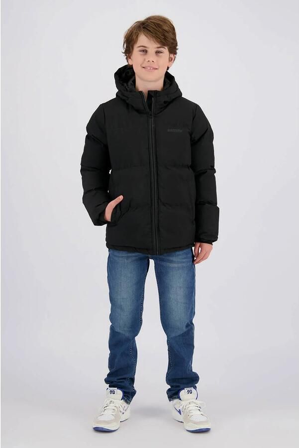Raizzed winter pufferjas zwart