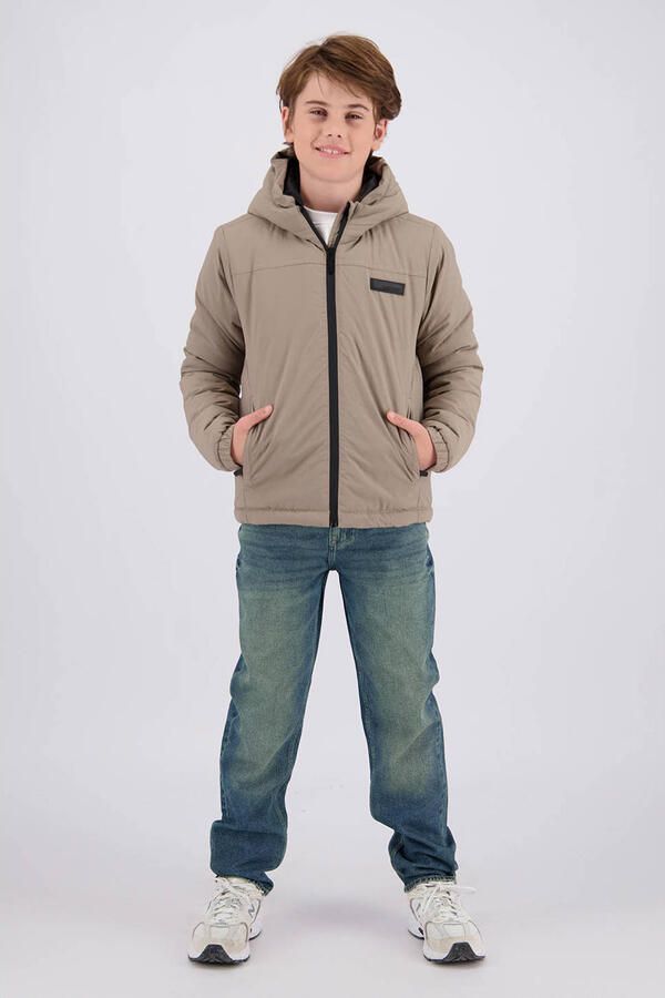 Raizzed winterjas beige