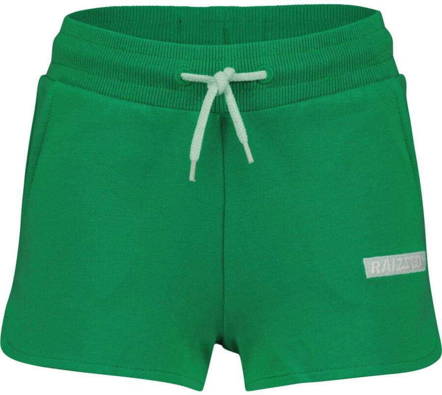 Raizzed short met logo groen Korte broek Meisjes Sweat Logo 128