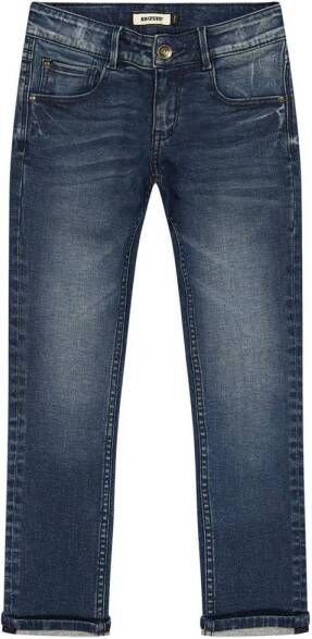 Raizzed slim fit jeans Boston dark blue stone Blauw Jongens Stretchdenim 128