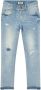 Raizzed skinny jeans Tokyo crafted met slijtage light blue stone Blauw Jongens Stretchdenim 116 - Thumbnail 1