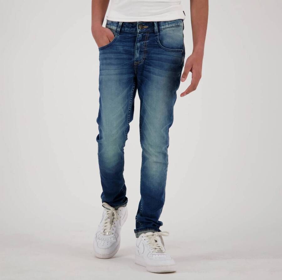 Raizzed skinny jeans Tokyo dark blue stone Blauw Jongens Denim Effen 116 - Foto 2