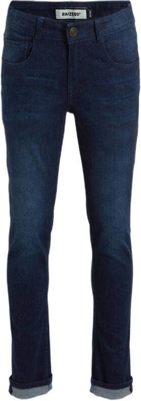 Raizzed skinny jeans Tokyo dark blue stone Blauw Jongens Stretchdenim 116