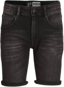 Raizzed slim fit jeans bermuda zwart