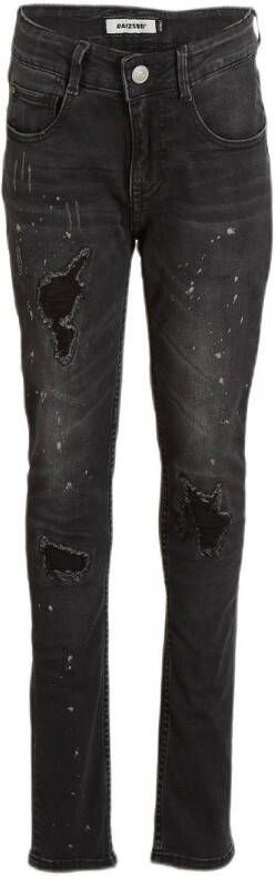Raizzed slim fit jeans Tokyo crafted zwart Jongens Stretchdenim 104