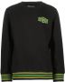 Raizzed sweater Rewin met tekst zwart groen geel Tekst 104 - Thumbnail 2