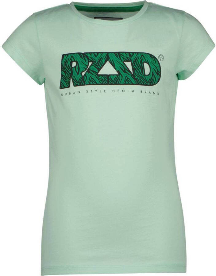 Raizzed T-shirt Denpasar met logo lichtgroen
