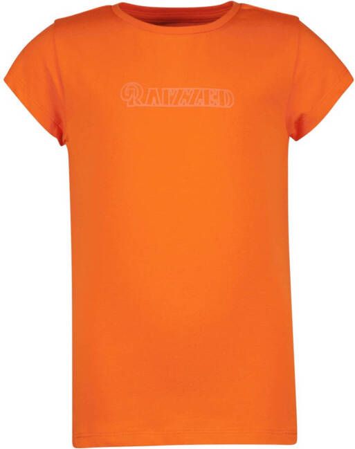 Raizzed T-shirt LOLITA met logo oranje