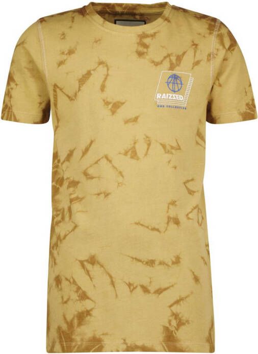Raizzed T-shirt met logo bruin