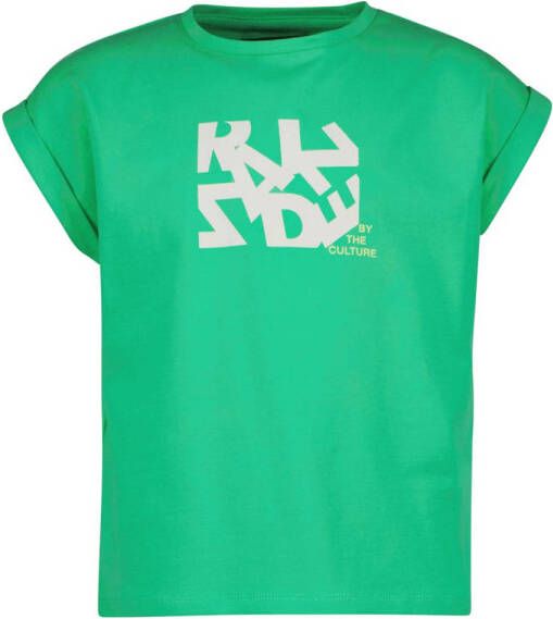 Raizzed T-shirt met printopdruk groen