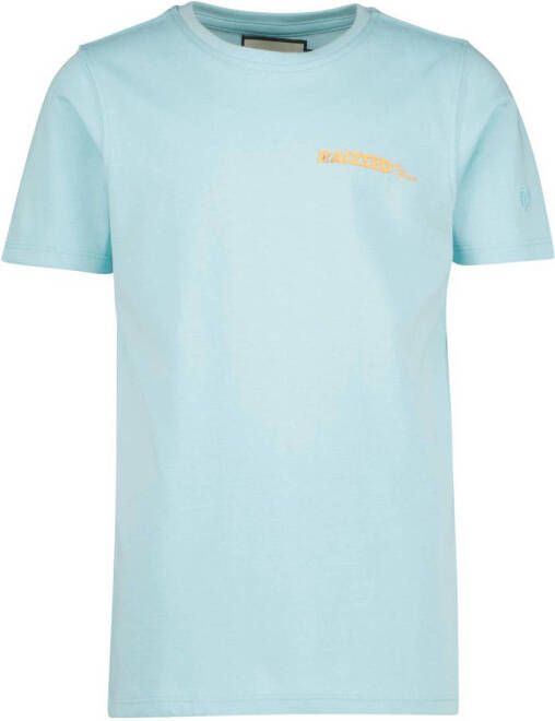 Raizzed T-shirt Sparks met logo lichtblauw