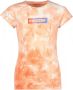 Raizzed tie-dye T-shirt Denpasar oranje wit Meisjes Katoen Ronde hals Tie-dye 116 - Thumbnail 1