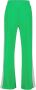Raizzed wide leg broek R123KGN40006 met zijstreep groen - Thumbnail 2