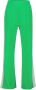 Raizzed wide leg broek R123KGN40006 met zijstreep groen - Thumbnail 2