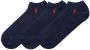 Polo Ralph Lauren Underwear Sneakersokken van elastische katoenmix in een set van 3 paar - Thumbnail 1