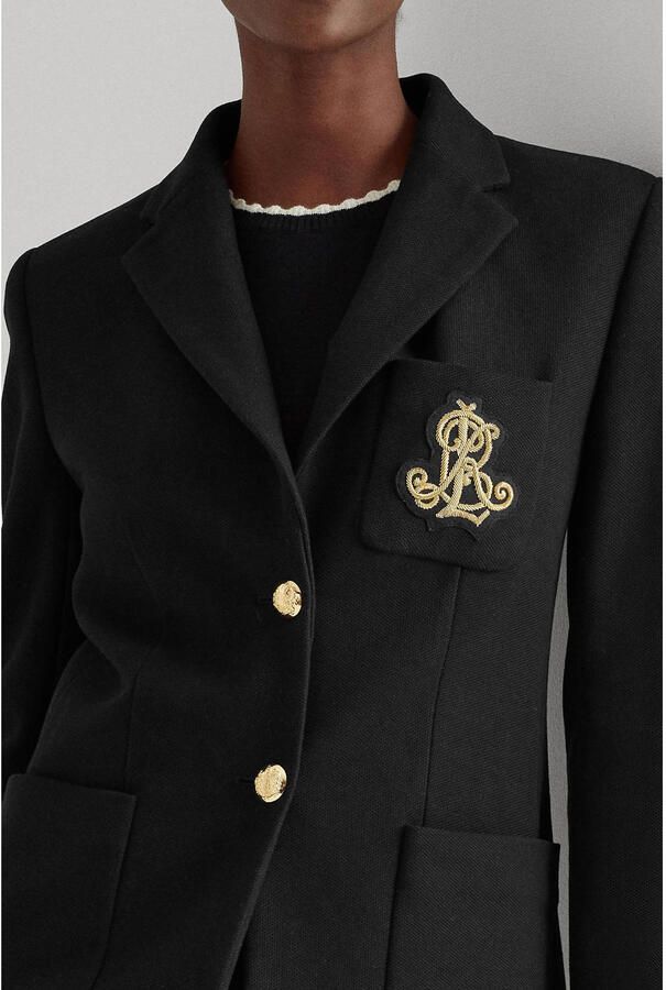 Lauren Ralph Lauren Blazer met labelstitching model 'ANFISA